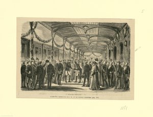 Koninklijke reis van Alfonso XII naar Logroño door Ramon Padró i Pedret